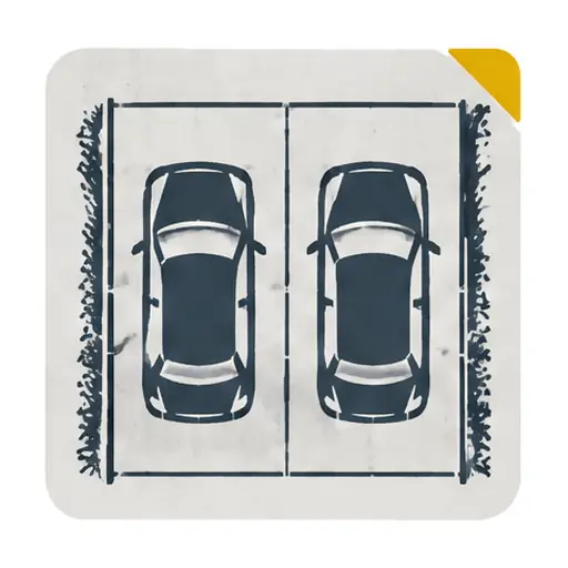 Schematic: Two-car driveway, 20 × 24 ft