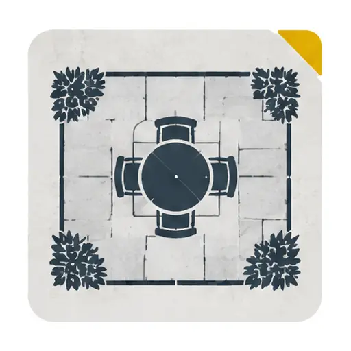 Schematic: Patio, 12 × 16 ft