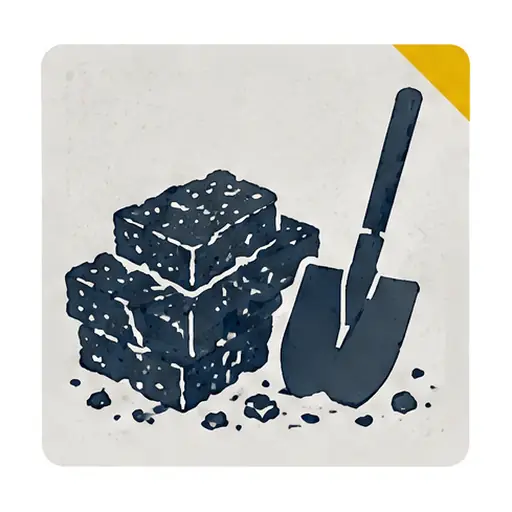 Schematic: Remove asphalt and haul away
