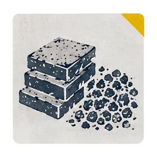 Schematic: Remove pavers or gravel