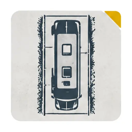 Schematic: RV pad, 12 × 40 ft