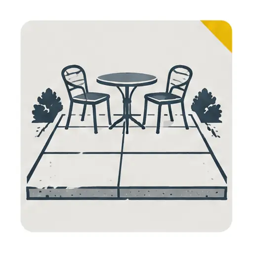 Schematic icon: Concrete Patios