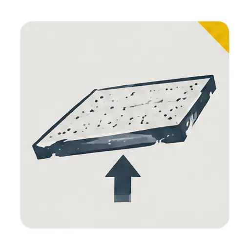 Schematic icon: Concrete Slab Leveling
